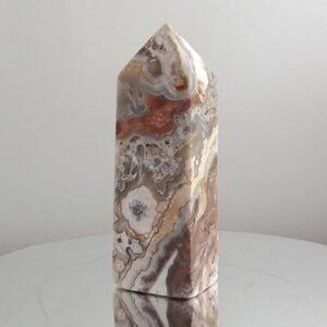 Flower Agate Tower, One of a Kind Healing Stone